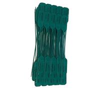 Monetique LOCK250V Lot de 100 scellés de sécurité à serrage progressif Vert