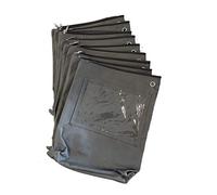 Monetique SACC10 Lot de 10 Sacs de caisse 230 x 280 mm