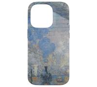 Monet's La Gare Saint-Lazare Coque pour iPhone 14 Pro