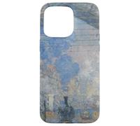 Monet's La Gare Saint-Lazare Coque pour iPhone 15 Pro Max