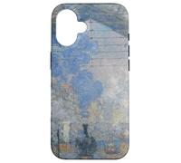 Monet's La Gare Saint-Lazare Coque pour iPhone 16