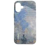 Monet's La Gare Saint-Lazare Coque pour iPhone 16 Plus
