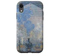 Monet's La Gare Saint-Lazare Coque pour iPhone XR