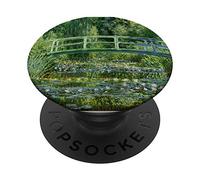 Monet's Water Lilies and Japanese Bridge PopSockets Support et Grip pour Smartphones et Tablettes