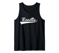 Monette Baseball Vintage Retro Police Débardeur