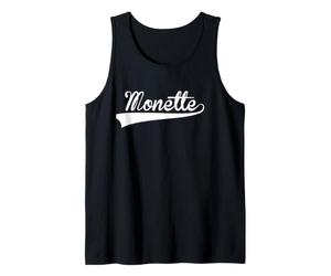 Monette Baseball Vintage Retro Police Débardeur
