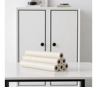 MONETX Papier Adhésif pour Meubles, Skin Friendly, 40x200cm Autocollant pour Meubles, Film Décoratif Autocollant en PVC, Adapté à la Cuisine Table Porte au Mur, Beige