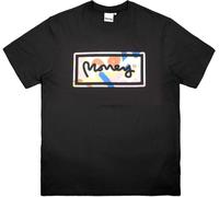 Money 5-Pack Sig Camo Print T-Shirts Noir/Blanc/Gris Très grand Male