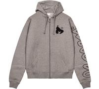 Money Ape Sleeve Zip Hood Jnr Gris 11-12 (L) Male
