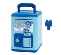 Money Bank for Kids, Electronic Musical Coin Box, Creative Savings Toy with Fun Features, Students, ATM Style Organizer, Boys, Girls, Christmas, Birthday, 5.12x5.12x7.48 inches