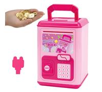 Money Bank Kids-ABS 5.12x5.12x7.48 Pouces 480G, De Pièces Électroniques, Cas De Musique Portable Pour 5-10 Ans Étudiants, Piggy Gift Funny Bank | Pratique D'économie À La Ménage, V