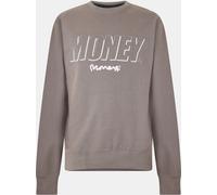 Money Block Out Crew Gris acier Grand Male