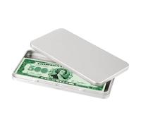 Money Box - Money Cash Storage Box - Lidded Organizer Case, Quick Access Pill Dispenser For File, Deposit, Bracelet, Ear Studs, Necklace