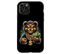 Money Calling Hip Hop Ours Teddy Tee Gangster Rap Swag Dope Coque pour iPhone 11 Pro