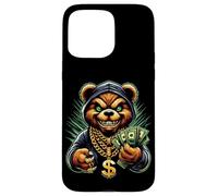 Money Calling Hip Hop Ours Teddy Tee Gangster Rap Swag Dope Coque pour iPhone 15 Pro Max