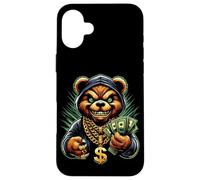 Money Calling Hip Hop Ours Teddy Tee Gangster Rap Swag Dope Coque pour iPhone 16 Plus