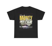 Money Can Buy Happiness Graphic T Shirt Benjamins Unisex Heavy Cotton Tee