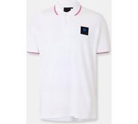 Money Colour Patch Polo Blanc Petit Male