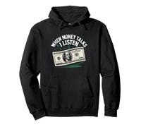 Money Design Hustle Business Entrepreneur Millionaire Sweat à Capuche