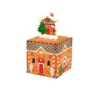 Money Dispenser Box Christmas - Pull Out Gift Dispenser | Gingerbread House Merry Christmas Money Box for Birthday, Valentine’s Day, Proposal, Kids, Teens, Friends, Family, Women, and Men