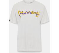 Money La Electric Camo T-Shirt Blanc Moyen Male