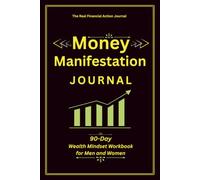 Money Manifestation Journal: 90-Day Wealth Mindset Workbook for Men and Women: Daily Abundance Prompts, Financial Goals, Positive Money Habits, Gratitude, and Prosperity Affirmations