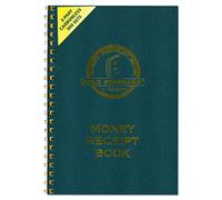 Money Receipt Book, 7 x 2 3/4, Carbonless Duplicate, Twin Wire, 300 Sets/Book
