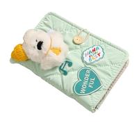 Money Saving Book - Bear Themed Savings Notebook, Large Size Cash Organizer with 12 Sheets for Budget Planning, Allowance Tracking, and Vacation Funds Durable Paper Material for Cute Design Feature