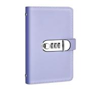 Money Saving Book Leather Cover, Lock Planner, Money Saver Binder | Money Saver Binder Savings Challenge Book for Budget Bill Financial Payment Home Apartment Dorm Office, School Travel Outdoor