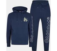 Money Sig Line Fleece Hood Tracksuit Marine Très petit Male