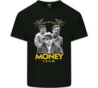 Money Team Pablo Escobar El Chapo Al Capone T-shirt en coton pour homme, Noir , S