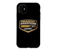 Money Tree Financial Freedom Side Hustle Passive Finance Coque pour iPhone 11
