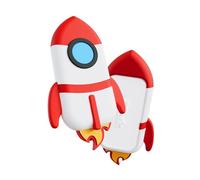 Money Walkie - Porte Monnaie sans Contact pour Enfants et Ados - Solution pour Apprendre à Gérer Son Argent - Pratique, Ludique et Pédagogique - Fusée