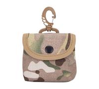 Money Wallet Key Chain, Portable Outdoor Key Bag, 3.94x5.51 inches, Sports Coin Holder, Compact Camping Organizer, Lightweight Zipper Design for Women and Men, Multicolor