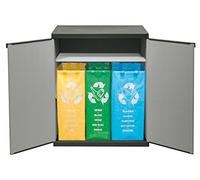 Mongardi 7818C04 Petit meuble pour tri sélectif