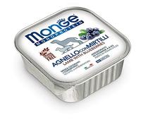 Monge Alimentation pour Chien Agneau avec myrtilles 150 g