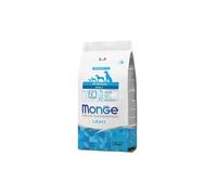 Monge All Breeds Chien Adult Light Saumon 2,5 kg, aliment complet pour chiens adultes de toutes tailles, goût saumon 2,5 kg.