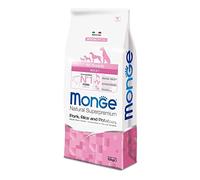 Monge All Breeds Chien Adult Porc 12 kg, aliment complet pour chiens adultes de toutes tailles, goût porc 12 kg.