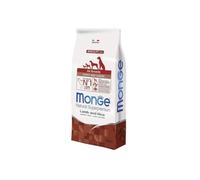 Monge All Breeds Chien Puppy Agneau 12 kg, aliment complet pour chiens chiots de toutes tailles, goût agneau 12 kg.