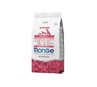 Monge All Breeds Chien Puppy Boeuf 2,5 kg, aliment complet pour chiens chiots de toutes tailles, goût boeuf 2,5 kg.