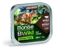 MONGE BWild Cat pour les grandes races Pâté de buffle 100g
