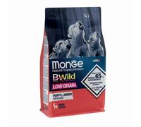 Monge BWild Chien Puppy All Breeds Grainfree Cerf Aliment sec complet pour chiens chiots de toutes tailles sans céréales, lot de 12 kg.