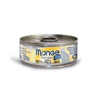 Monge Cat Natural Tuna and Chicken with Shrimp 80 GR 1 Tin
