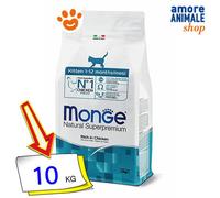 Monge Chaton Poulet Superpremium – 2 sacs 10 kg