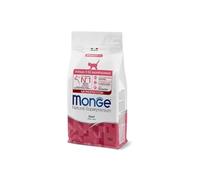 Monge Chat Natural Superpremium Kitten Manzo1,5 kg, aliment sec complet pour chatons chiots de 1 à 12 mois de vie, goût manzo 1,5 kg.