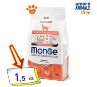 Monge Chat Naturel Superpremium Adulte Avec Saumon Chats 400 Gr/1,5/10 Kg