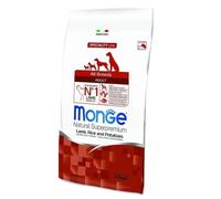 Monge Chien Adulte Toutes Races Agneau Riz Et Pommes De Terre 2,5 Kg