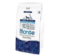 MONGE Chiot Et Junior MOYEN 12 Kg