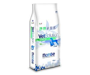 MONGE Chien diabétique Vetsolution KG. 12 aliments secs pour chiens