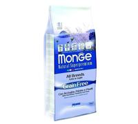 Monge Chien Grain Free Toutes Races Anchois Pommes De Terre Et Pois 12 Kg